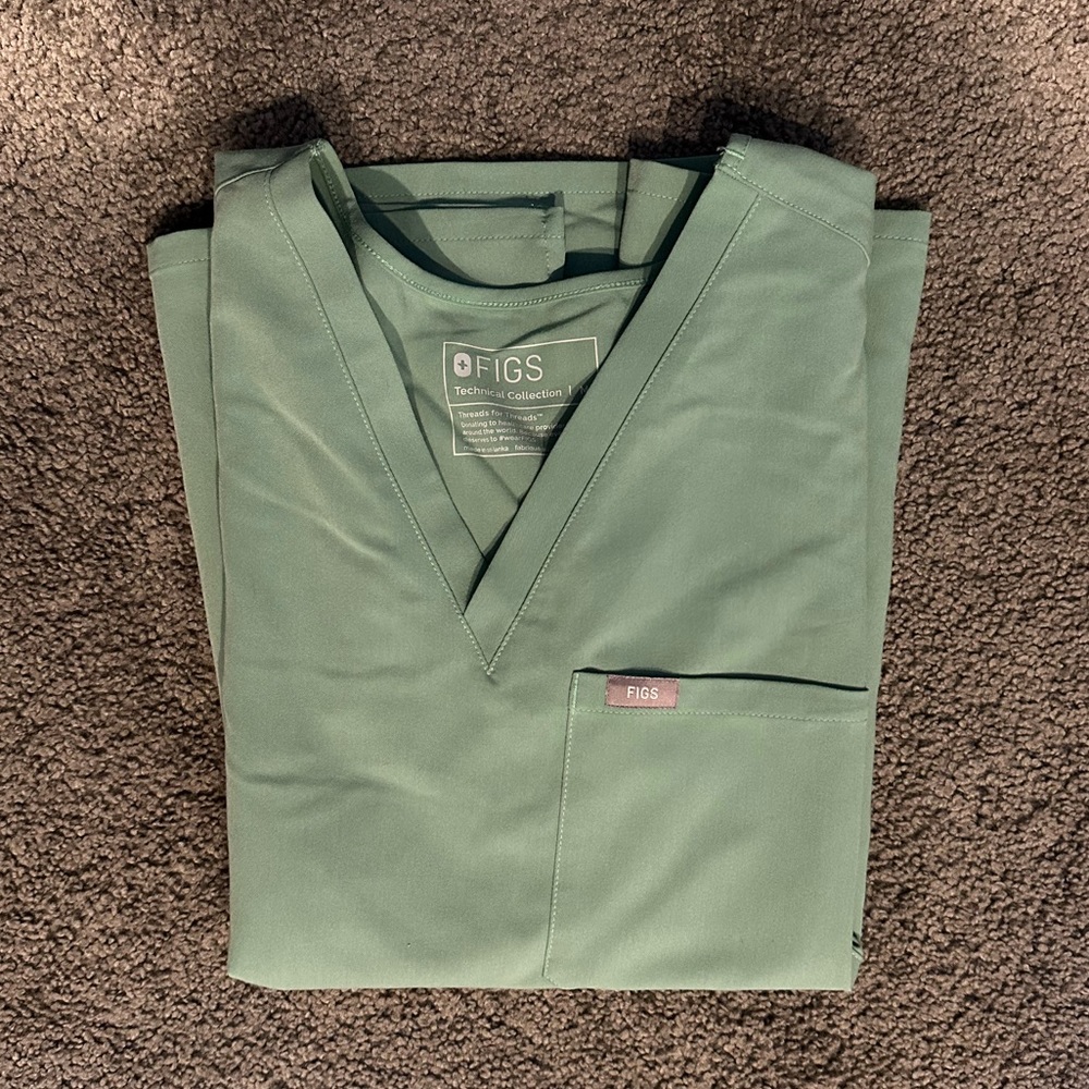 Figs Jade Scrub Set Gem